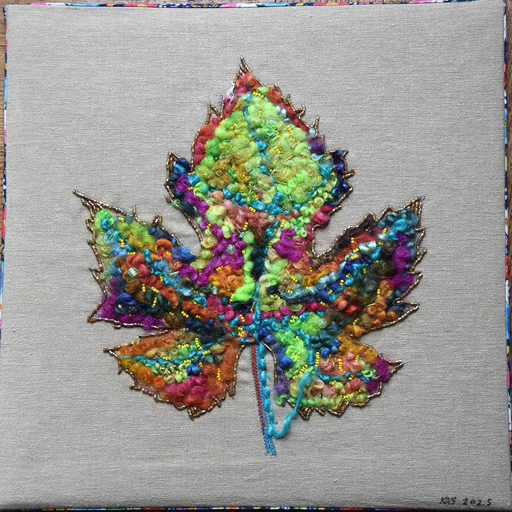 Kathie Small Autumnal Vine Leaf copy